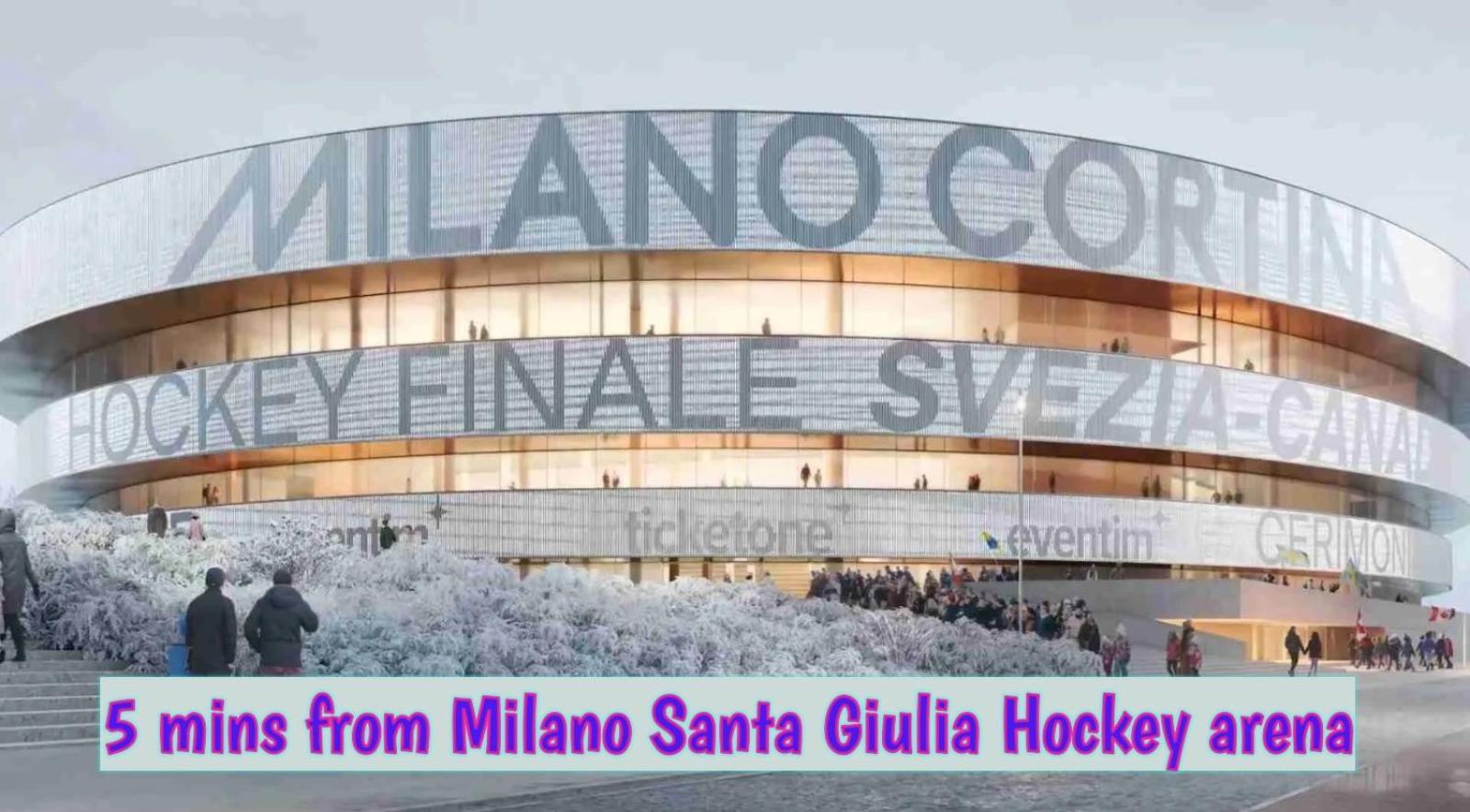 Mini Loft Fabrique - Milano Santa Giulia Hockey Arena Apartment Exterior photo